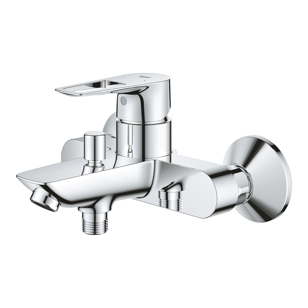 Смесител за вана Grohe Bauloop, хром 23602001 – Grohe 11.23.72.0141 – снимка 3